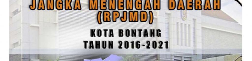 Rencana Pembangunan Jangka Menengah Daerah (RPJMD) Kota Bontang 2016-2021